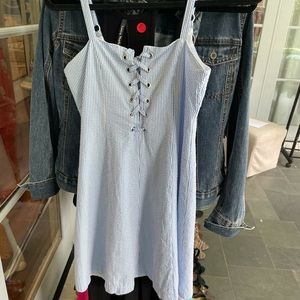 Staud SZ M Women’s Seersucker dress